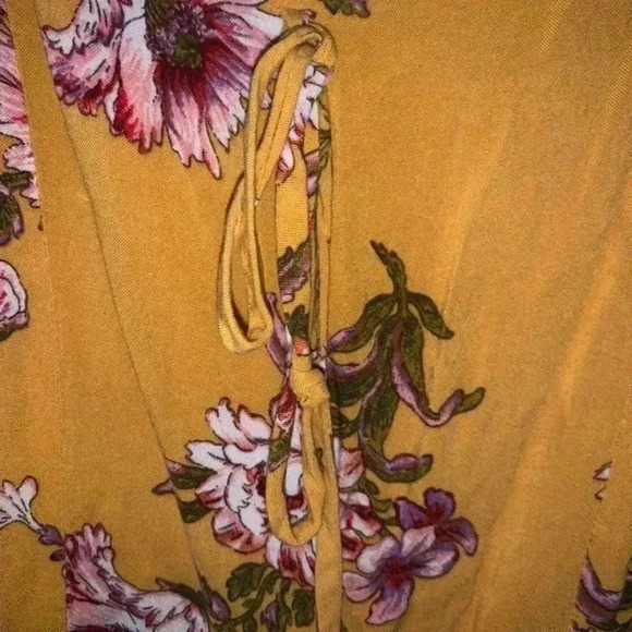 Xhiliration Women’s Medium Floral Maxi Dress - Picture 2 of 3